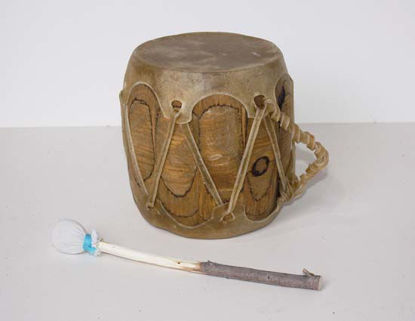 Cochiti Indian drum 90