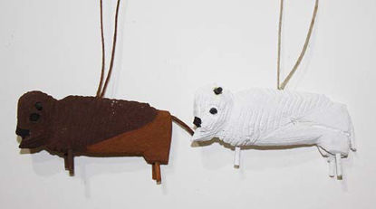 Navajo buffalo ornament