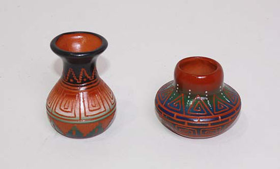 Navajo etch pottery 33