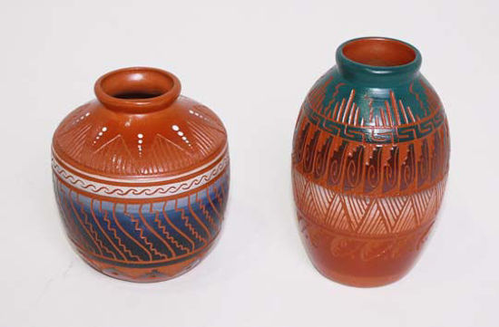 Navajo etchware pottery 60