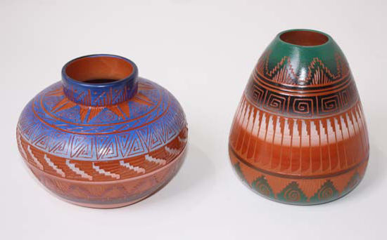 Navajo etchware pottery 81