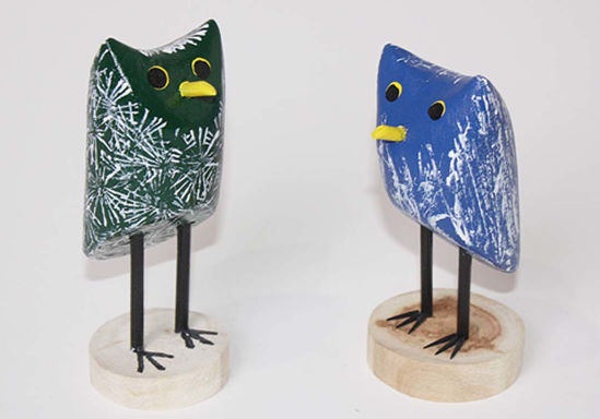 folk art owl 45