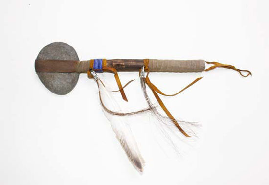 Native American stone tomahawk