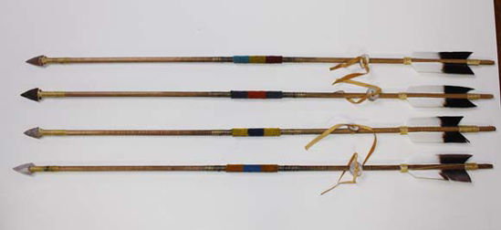 Native American beaded arrow