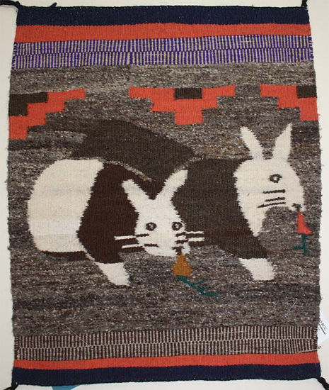 Picture of Pictorial Navajo Rug CP