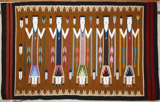 Picture of Yei Navajo Rug SC