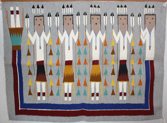 Navajo Yei rug