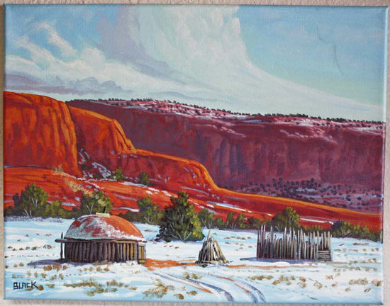 Picture of NAVAJO PAINTING 17