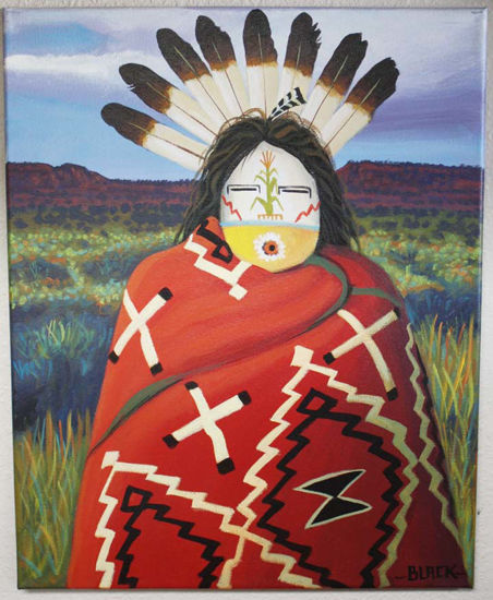 Picture of NAVAJO PAINTING 302