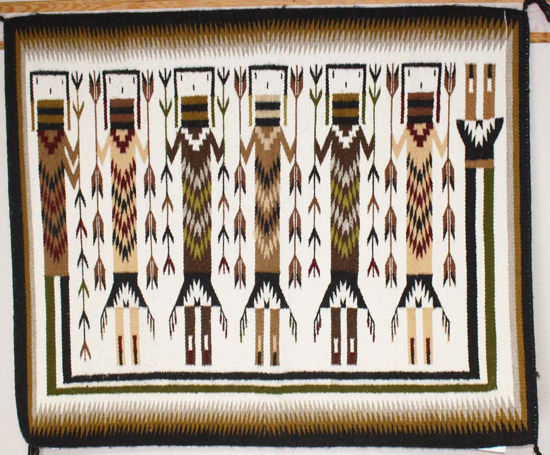 Navajo Yei rug