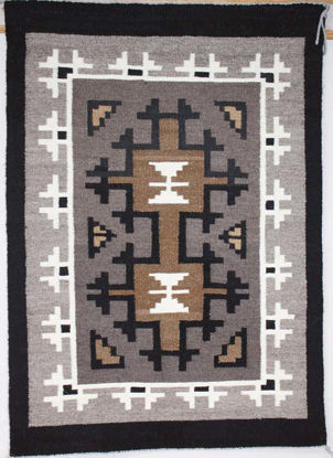 Two Grey Hill Navajo rug