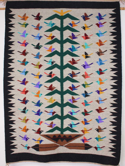 Picture of Navajo Tree of Life Rug WJ