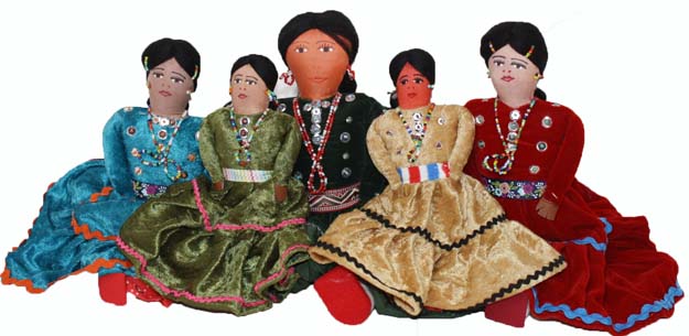 Navajo cloth dolls