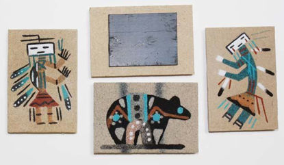 sand painting magnet 1