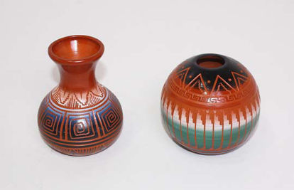 Authentic Navajo Etched Pottery | Native American Pottery