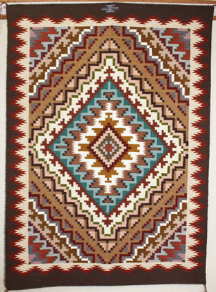 Navajo Burntwater rug CY