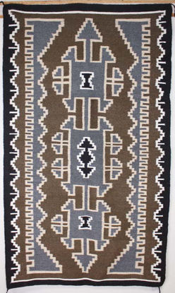 Two Grey Hill Navajo rug