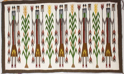 Navajo Yei rug