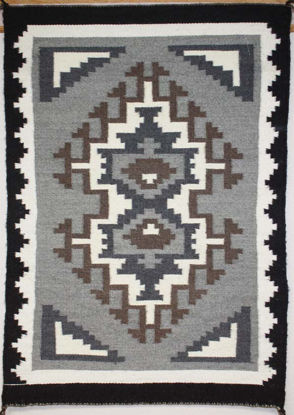 Two Grey Hill Navajo rug