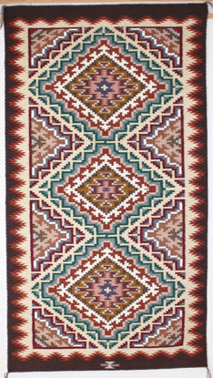 Navajo Burntwater rug CY